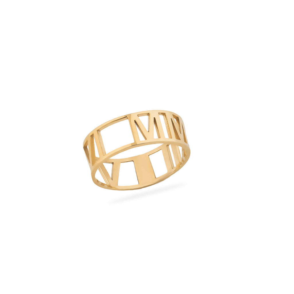 Roman Numeral Ring 