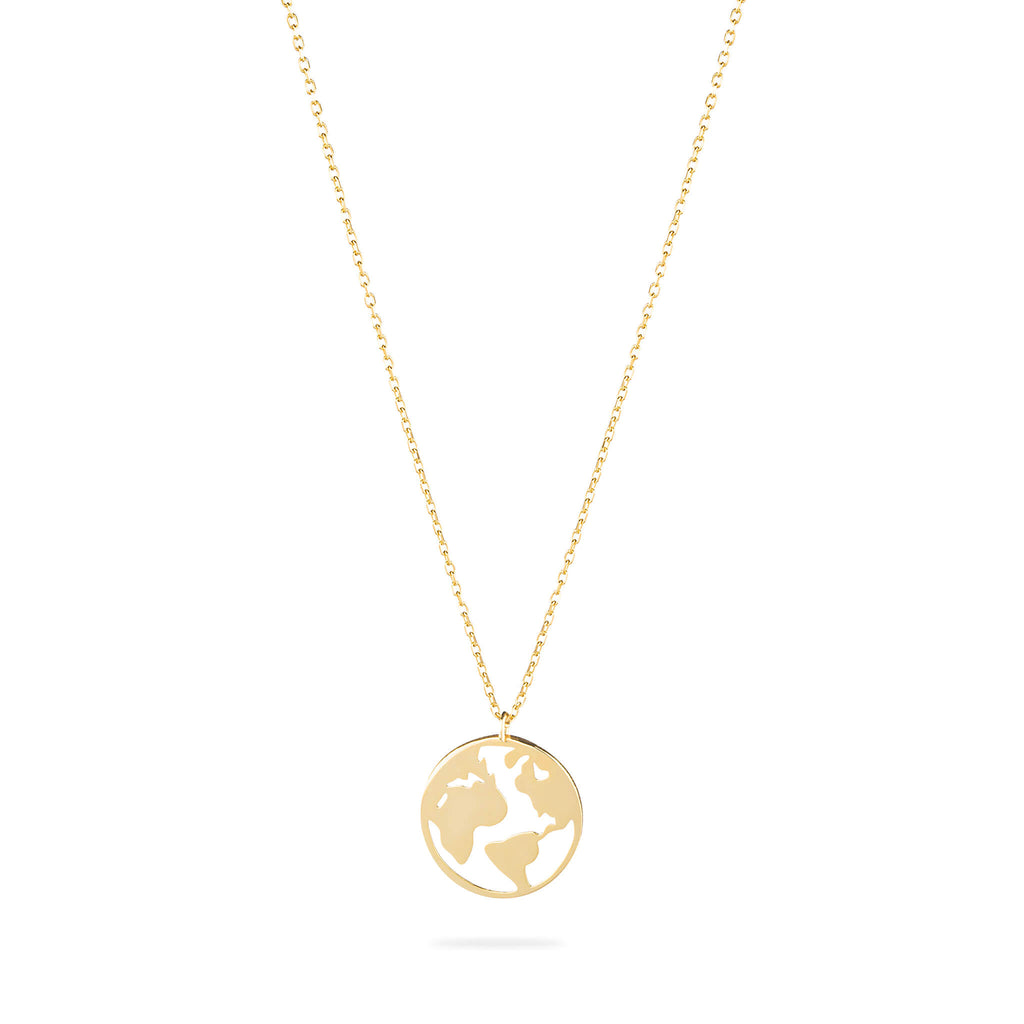 World Medallion Necklace