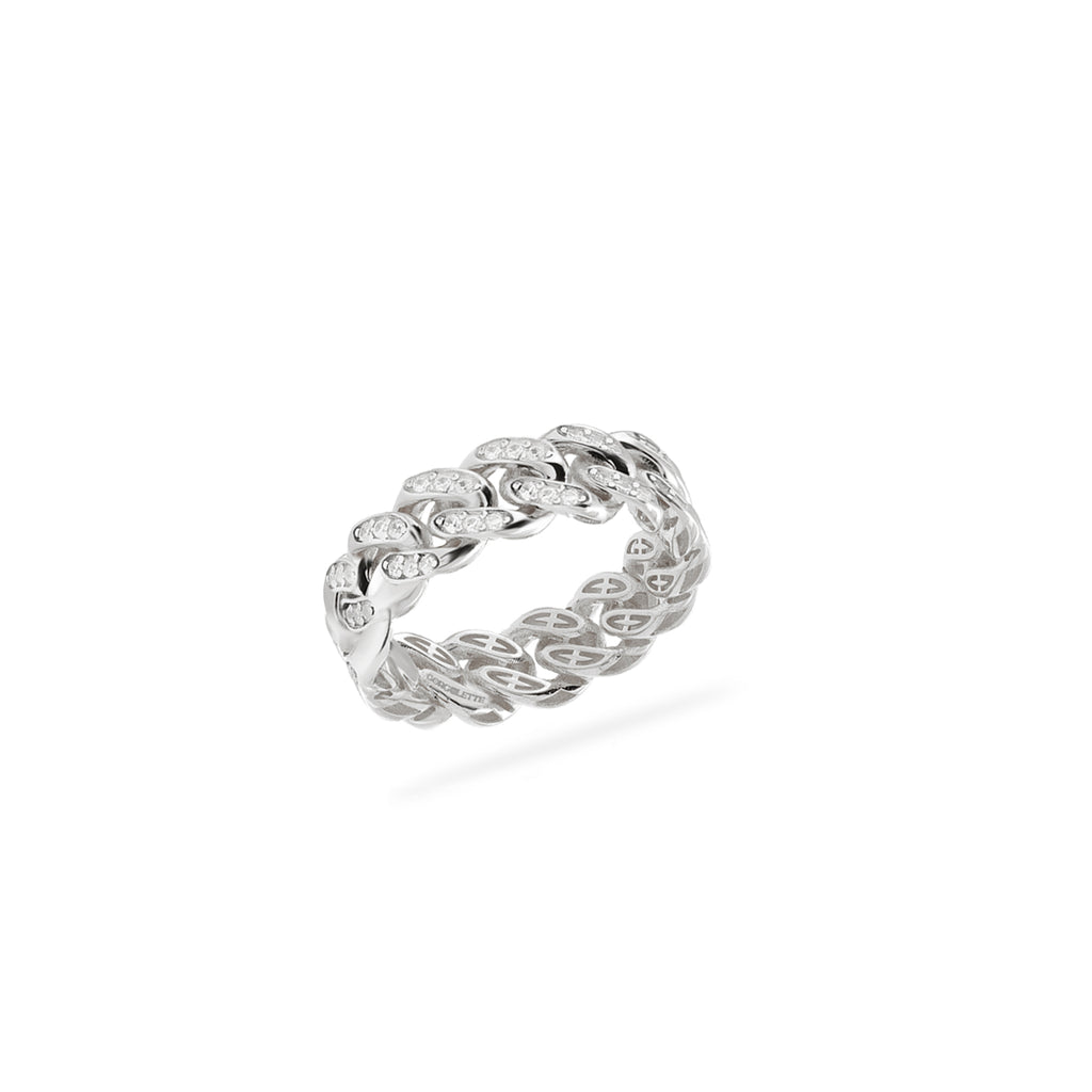 Diamond Cuban Link Ring 
