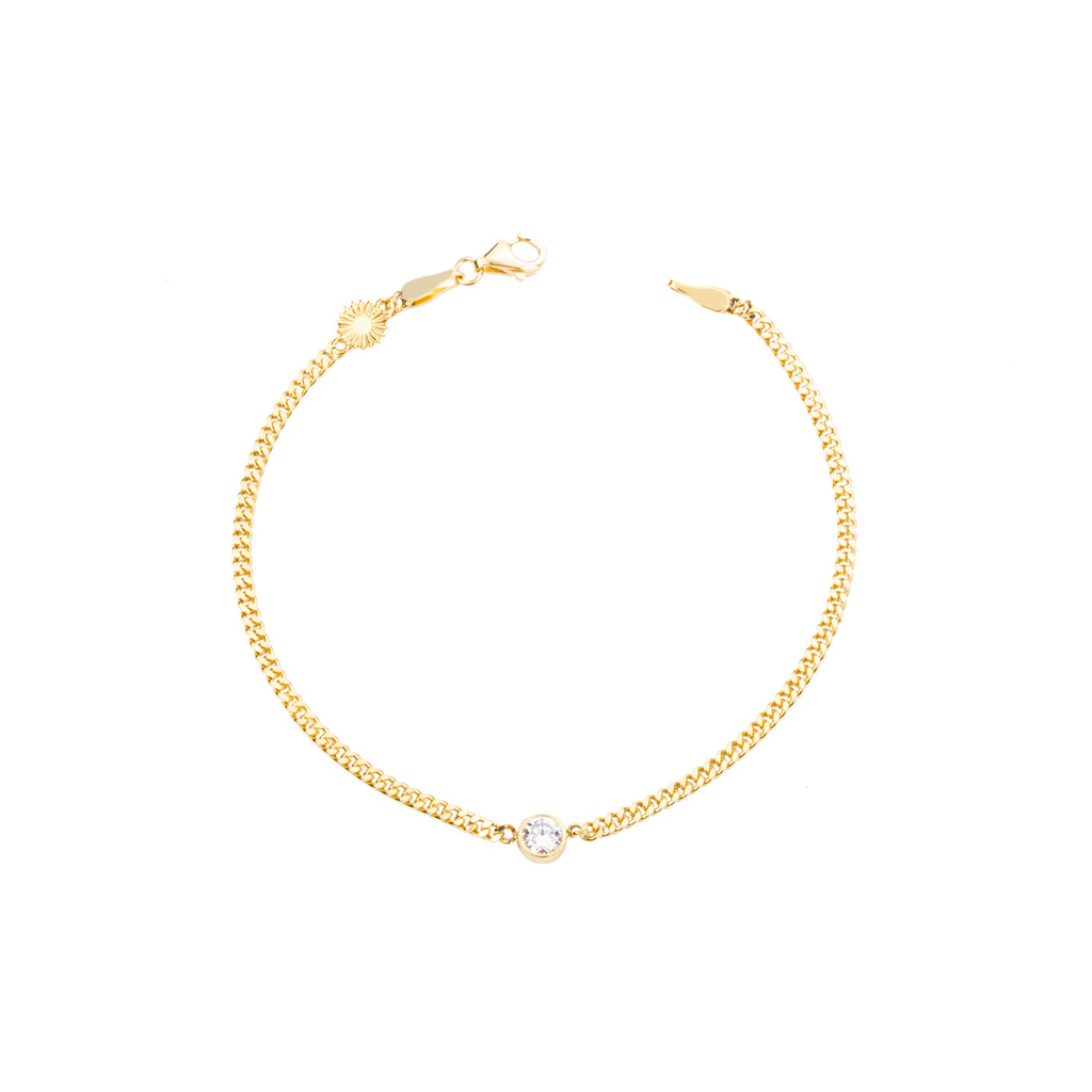 Single Diamond Bracelet